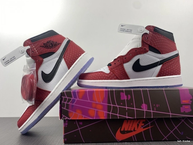 1st Kicks Air OG 555088-602 Origin Story 1 Jordan High Retro 0702